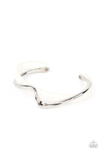Load image into Gallery viewer, Paparazzi Craveable Curves White Bracelet

