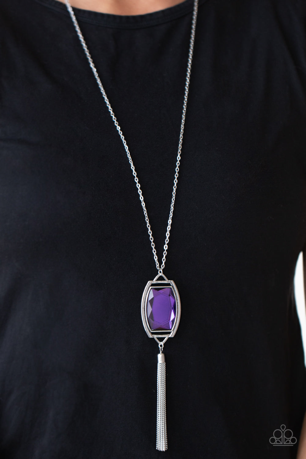 Paparazzi Timeless Talisman Purple Necklace