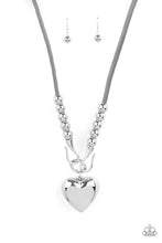 Load image into Gallery viewer, Paparazzi Forbidden Love Silver Necklace
