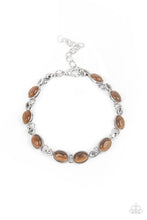 Load image into Gallery viewer, Paparazzi Blissfully Beaming Brown Bracelet
