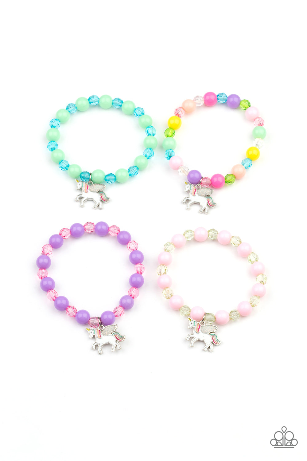 Paparazzi Starlet Shimmer Bracelets - Unicorn Charms - Pack of 10