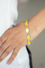 Load image into Gallery viewer, Paparazzi Smooth Move Yellow Bracelet
