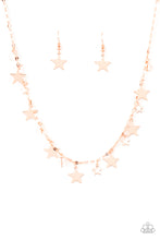 Load image into Gallery viewer, Paparazzi Starry Shindig Copper Necklace
