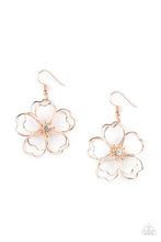 Load image into Gallery viewer, Paparazzi Petal Power - Rose Gold Earrings
