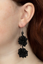 Load image into Gallery viewer, Paparazzi Celestial Collision - Black Earrings
