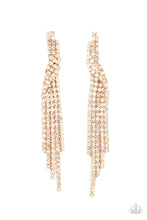 Load image into Gallery viewer, Paparazzi Cosmic Candescence - Gold Earrings (November 2021 Life of the Party)
