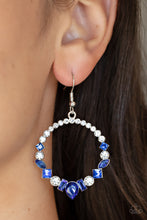 Load image into Gallery viewer, Paparazzi Revolutionary Refinement - Blue Earrings
