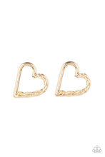 Load image into Gallery viewer, Paparazzi Cupid, Who? Gold Earrings
