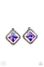 Load image into Gallery viewer, Paparazzi Cosmic Catwalk - Purple Clip-On Earrings
