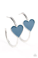 Load image into Gallery viewer, Paparazzi Kiss Up - Blue Earrings
