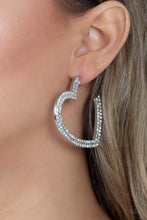 Load image into Gallery viewer, Paparazzi AMORE to Love - White Earrings
