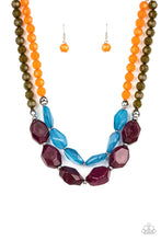 Load image into Gallery viewer, Paparazzi Tropical Trove - Purple Multi Necklace
