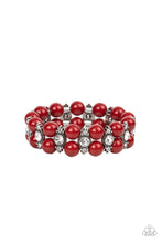 Load image into Gallery viewer, Paparazzi Starlight Reflection - Red Bracelet
