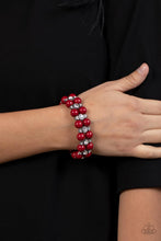 Load image into Gallery viewer, Paparazzi Starlight Reflection - Red Bracelet
