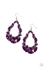 Load image into Gallery viewer, Paparazzi Tenacious Treasure - Purple Earrings
