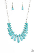 Load image into Gallery viewer, Paparazzi Mojave Empress - Blue Necklace
