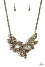 Load image into Gallery viewer, Paparazzi Holly Heiress - Brass Necklace
