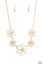 Load image into Gallery viewer, Paparazzi Fiercely Flowering - Gold Necklace
