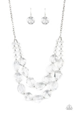 Load image into Gallery viewer, Paparazzi Icy Illumination White Necklace
