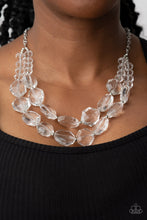 Load image into Gallery viewer, Paparazzi Icy Illumination White Necklace
