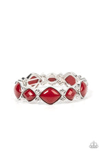 Load image into Gallery viewer, Paparazzi Boldly BEAD-azzled - Red Bracelet
