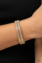 Load image into Gallery viewer, Paparazzi Generational Glimmer - Gold Bracelet
