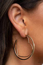Load image into Gallery viewer, Paparazzi Love Goes Around - Gold Earrings
