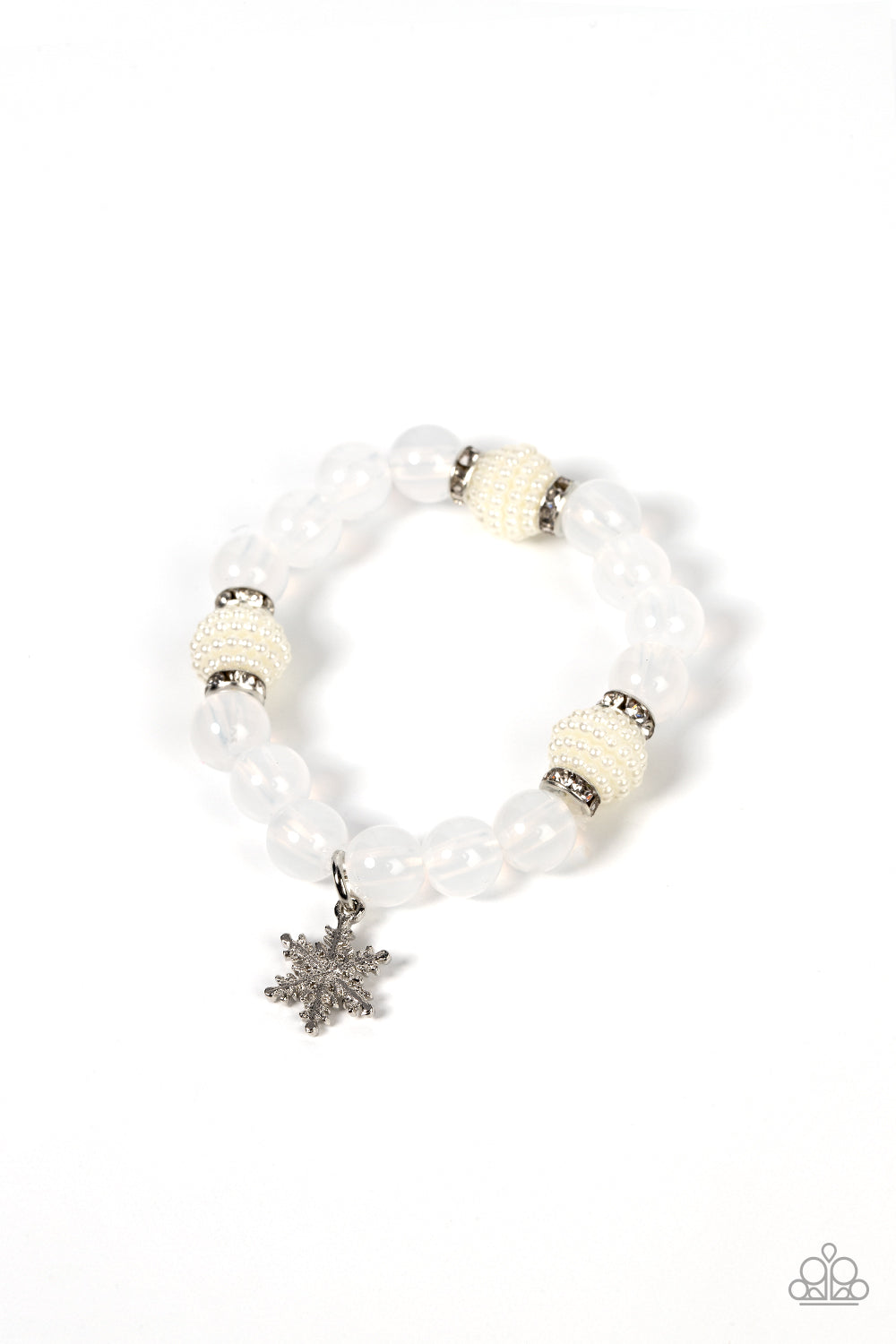 Paparazzi Starlet Shimmer Snowflake Charm Bracelets (Pack of 5)