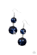 Load image into Gallery viewer, Paparazzi Sizzling Showcase - Blue Earrings
