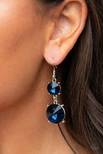 Load image into Gallery viewer, Paparazzi Sizzling Showcase - Blue Earrings
