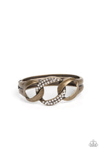 Load image into Gallery viewer, Paparazzi BOMBSHELL Squad - Brass Bracelet
