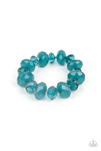 Load image into Gallery viewer, Paparazzi Keep GLOWING Forward - Blue Bracelet
