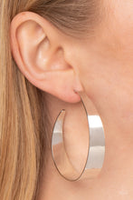 Load image into Gallery viewer, Paparazzi Flat Out Fashionable - Silver Earrings
