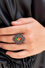 Load image into Gallery viewer, Paparazzi Astral Attitude - Multi Ring (August 2022 Life of the Party)
