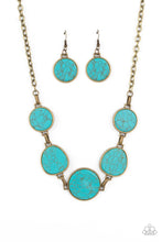 Load image into Gallery viewer, Paparazzi Santa Fe Flats - Brass Necklace
