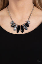 Load image into Gallery viewer, Paparazzi Crystallized Couture - Black Necklace
