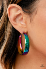 Load image into Gallery viewer, Paparazzi Futuristic Flavor - Multi Earrings (September 2022 Life of the Party)
