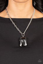 Load image into Gallery viewer, Paparazzi Instant Intimidation - Silver Necklace
