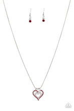 Load image into Gallery viewer, Paparazzi Triple the Beat Red Necklace
