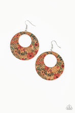 Load image into Gallery viewer, Paparazzi Put A Cork In It Red Earrings
