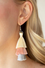 Load image into Gallery viewer, Paparazzi Hold On To Your Tassel Pink Earrings
