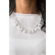 Load image into Gallery viewer, Paparazzi Ice Queen and Ice Ice Baby White Necklace/Bracelet Set
