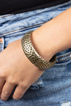 Load image into Gallery viewer, Paparazzi Come Under The Hammer - Brass Bracelet
