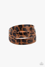 Load image into Gallery viewer, Paparazzi Hey GRRirl Brown Bracelet
