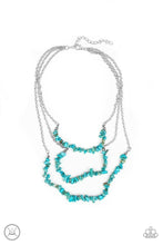 Load image into Gallery viewer, Paparazzi Eco Goddess Blue Necklace
