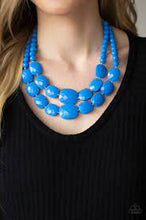 Load image into Gallery viewer, Paparazzi Resort Ready Blue Necklace
