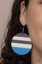 Load image into Gallery viewer, Paparazzi Yacht Party Blue Earrings
